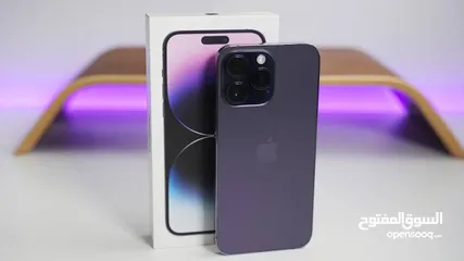  1 iPhone 14 Pro Max …256GB…BH 88%…خطين اصلي