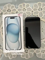  2 iPhone 15 128 with warranty 11 months like brand new التليفون مستعمل فقط شهر