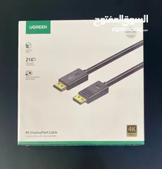  2 كابل UGREEN DisplayPort 4K – جودة صورة مذهلة، أداء ثابت!