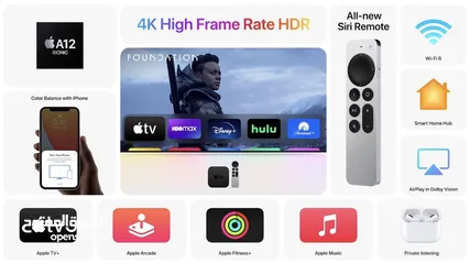  10 ابل تي في APPLE TV 4K (3rd Gen) Open Box