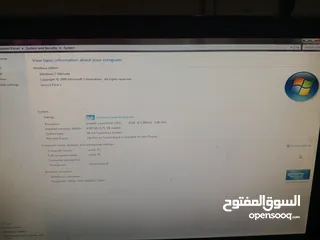  6 كمبيوتر رام 4 جيجا ذاكرة 1 تيرا وشاشة وكيبورد جديد وماوس وسماعات ومكتب للبيع المستعجل