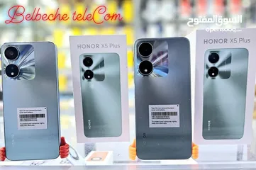  1 مستعمل اخو الجديد Honer X5plas رام 6 جيجا 64 أغراضة والكرتونه الأصلية متوفر توصيل