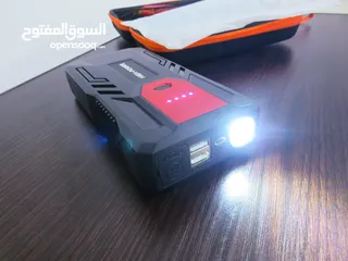  11 باوربانك طوارئ 12 فولت لتشغيل المركبات المتعددة وشحن الموبايل 12v emergency car jump starter