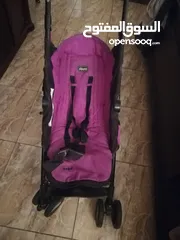  2 عربة أطفال شيكو مستعمل قليل