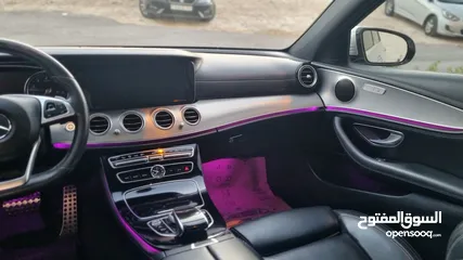  17 Mercedes Benz E200- AMG Full option دهان شركة فل اوبشن مميزة جدا جدا