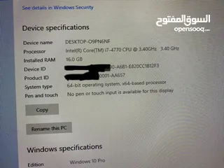  5 كمبيوتر قيمنق للبيع بحالة ممتازة ‏