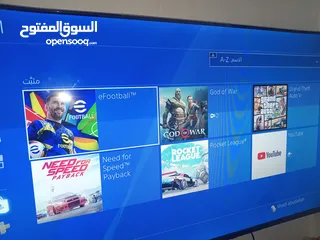  6 بلايستيشن 4 سلم للبيع معاه ثلث ايادي عليه عده اللعاب معاه سيديات انشارتد4 ومارفل