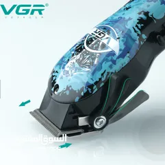  5 ماكينة الحلاقة الشحن الأصلية VGR كفالة حقيقية المحببه لدى الصالونات أيضا