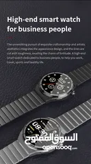  3 SMART WATCH WITH 2 STRAPS ساعة ذكية H4 PRO MAX للرجال بلوتوث بميزات عديده NFC وحزامين للساعه هدية.