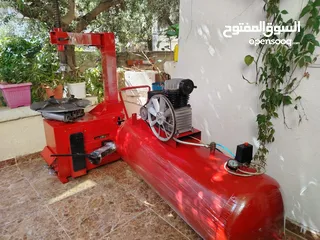  7 معدات محل بناشر للبيع بحال الوكالة