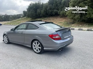  11 Mercedes C250 coupe مرسيدس كوبيه  2013 سقف بانوراما بسعر مغري للبيع