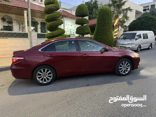  2 تويوتا كامري موديل 2016 لون خمري مميز فحص كامل السياره بحاله الوكاله