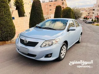  21 تويوتا كورولا 2009 محرك 1800 cc بحاله الوكاله