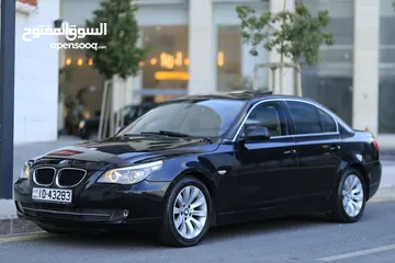  17 BMW 520 E60 M2010 بي ام دبليو موديل 2010 وارد شركه نقل فحص 7 جيد ممشى 100 الف فقط بحاله الوكاله