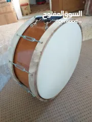  10 طبول للدبكات وزفات الاعراس شغل يدوي جلد طبيعي 100%