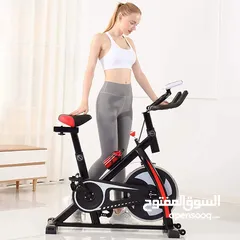  2 دراجة رياضية ثابتة من شركة Marshal fitness الالمانية  السعر : 850  دينار   الحجم الكبير