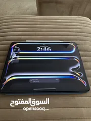  9 iPad Pro M4 شاشة 13 + كفالة + قلم جديد + كفر اصلي