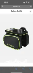  3 Bicycle bag mobile holder حقيبة الدراجة مع حاملة للهاتف
