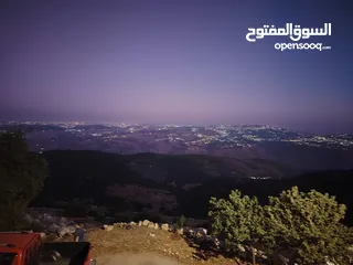  3 ارض للبيع مساحة4300م وعلى الواقع 12دونم تصلح بيت ريفي شاليه ارض زراعيه ويوجد فيها بيت قيد الانشاء