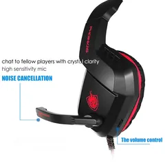  3 Gaming Headset PHOINIKAS H1 سماعة الألعاب