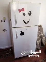  1 ثلاجه دايو حجم كبير