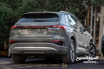  6 Audi Q4 E-tron 2023  يمكن التمويل من 50% - 85 % على الهوية فقط