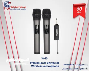  19 مايك وايرلس مايك كابل مايكروفون mic UHF