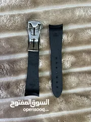  2 Rubber strap for omega speedmaster