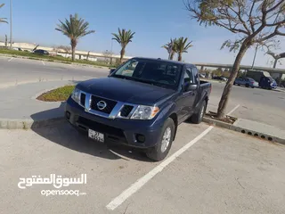  1 نيسان فرونتير نافارا 2017 اوتماتيك ممشى قليل 70k فحص فل 7jayed