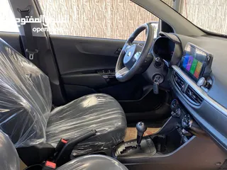  7 كيا بيكانتو 2020  استخدام شخصي لم تعمل سياحي او تطبيقات نهائي ماتور 12500ccفحص كامل لون اسود