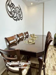  1 طاولة سفرة 8 كراسي