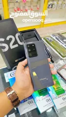  7 عرض لمدة محدودة : Samsung S20 ultra 256gb  هاتف نظيف جدا بحالة الوكالة مع جميع ملحقاته بأقل سعر