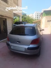  5 بيجو 307 موديل 2005 بحالة ممتازة وبدون اعطال مع وجود قطع غيار للسيارة السعر عالكاش مع امكانية البدل