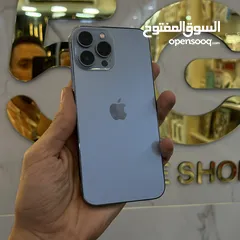  7 iPhone 13 Promax 128GB / Battery : 83% - 88% مستعمل بحالة الوكالة
