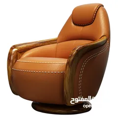  21 chair Rosewood ebony leather sofa set