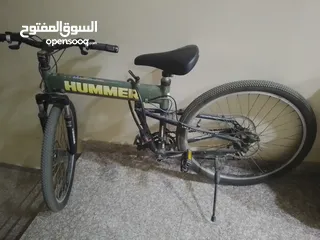  2 Hummer foldable adult bike