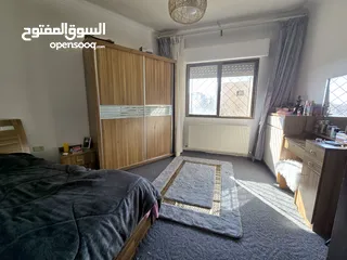  8 خلدا شقه ارضية مع تراس مفروشة 3 نوم للإيجار سنوي