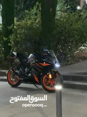  7 دراجه ktm  rc200 موديل 2021