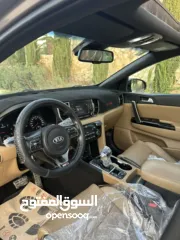  8 كيا سبورتاج فل الفل Gt مختم 2000ديزل 4*4 غرفة بني بنوراما سعرر حررررق