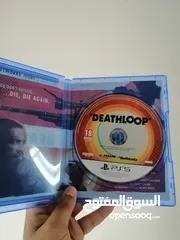  1 سي دي لعبه deathloop ب6 ريال