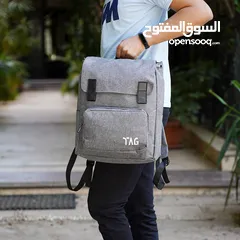  7 شنطة لابتوب ضهر Laptop Backpack – تصميم عصري وخامة ممتازة