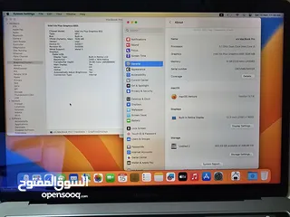  7 MacBook Pro (13-inch, 2017)  إستعمال بسيط بحالة ممتازة كأنه جديد