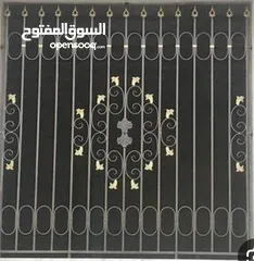  18 حداد متنقل  تفصيل جميع الأبواب والحمايات ولمعرشات ولصيانه العامه