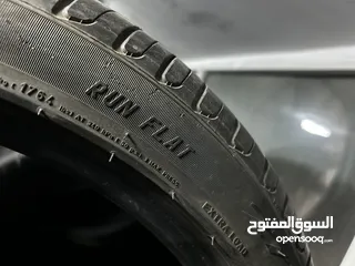  4 /-: اطارات برللي مستعملة بحالة جيدة /:- قياس  /:- الأمامي 245/40/19  /:- الخلفي 275/35/19 /:- العدد4