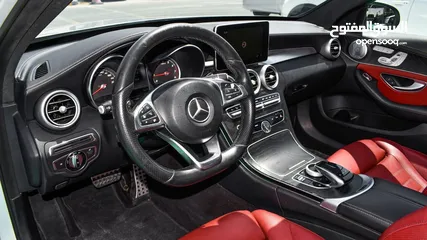  16 Mercedes C300 model 2017 with panorama