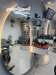  1 ديكور صالون حلاقة كامل للبيع
