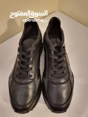  18 EA7 EMPORIO ARMANI NAVY BLUE SILVER SNEAKERS 40