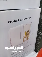 7 ثلاجه بيبي متنقل داخل المنزل و السياره  حافظه تبريد  هوائيه بواسطة مروحه داخليه لحفظ الادويه و مكياج