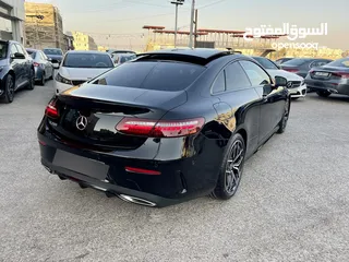  27 مرسيدس E200 AMG كوبيه اسود 2023 كت و بانوراما وارد المانيا بحالة الزيرو