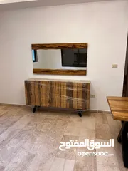  3 طاولة سفرة خشب طبيعي قياس 200×95 سعرها 250